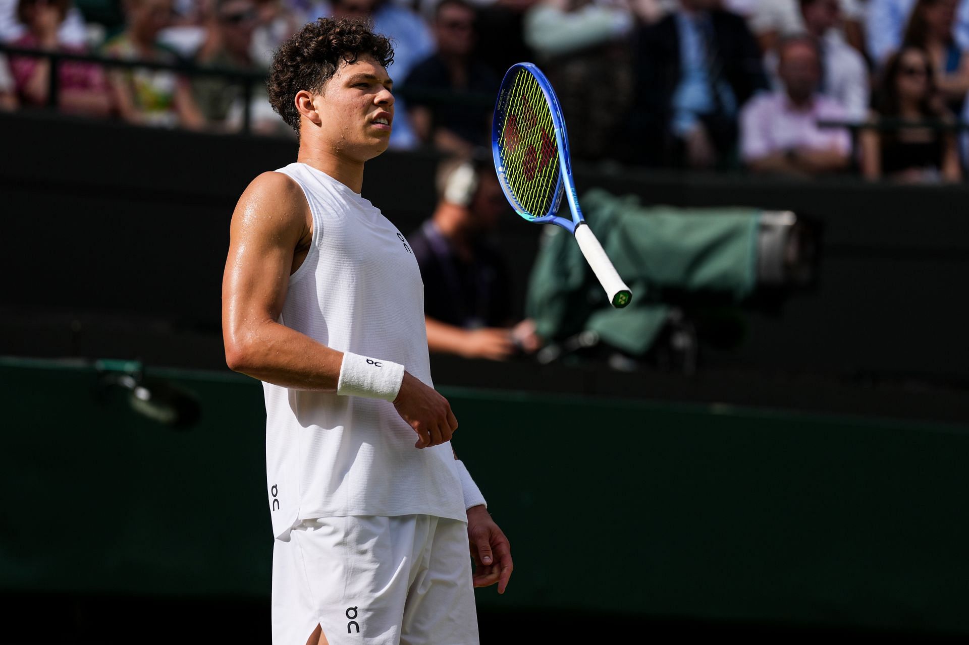 Ben Shelton at Wimbledon 2025. (Photo: Getty)